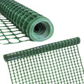 Green Plastic Temporary Fencing Mesh Snow Fence Garden Netting 4 x 100 Feet F496
