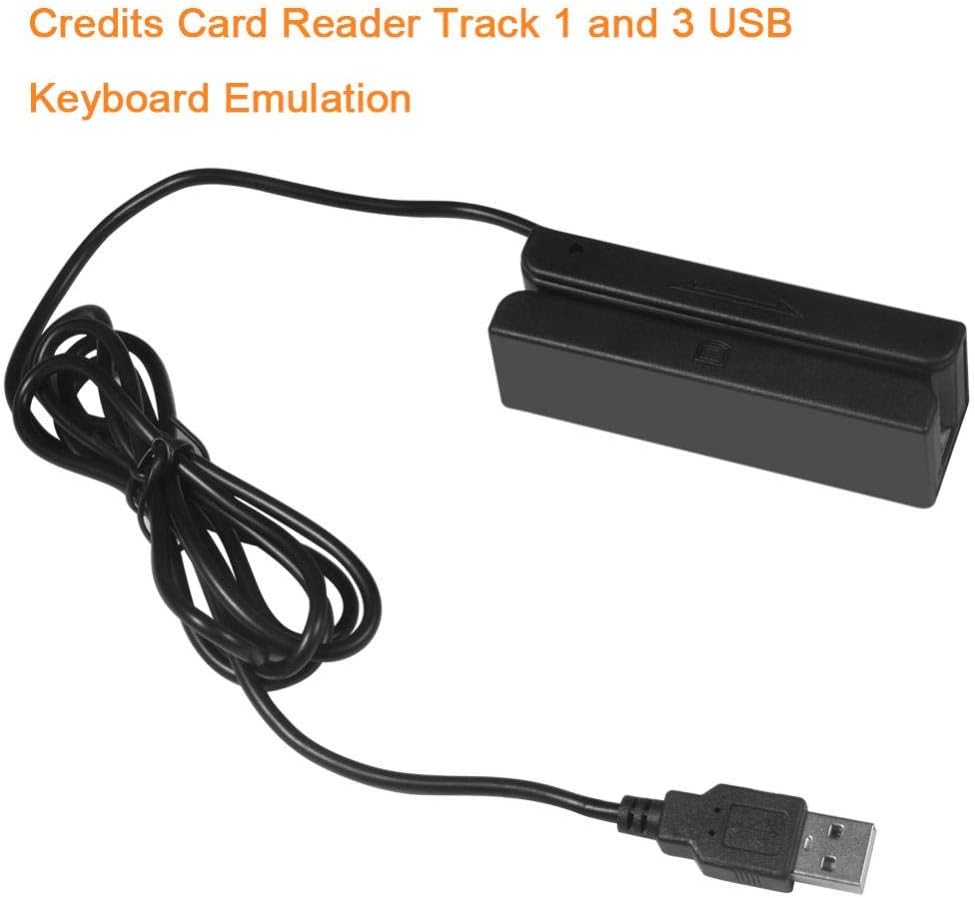 USB Mini Magstripe Reader Encoder Hi-Co Swiper 3 Tracks O640017