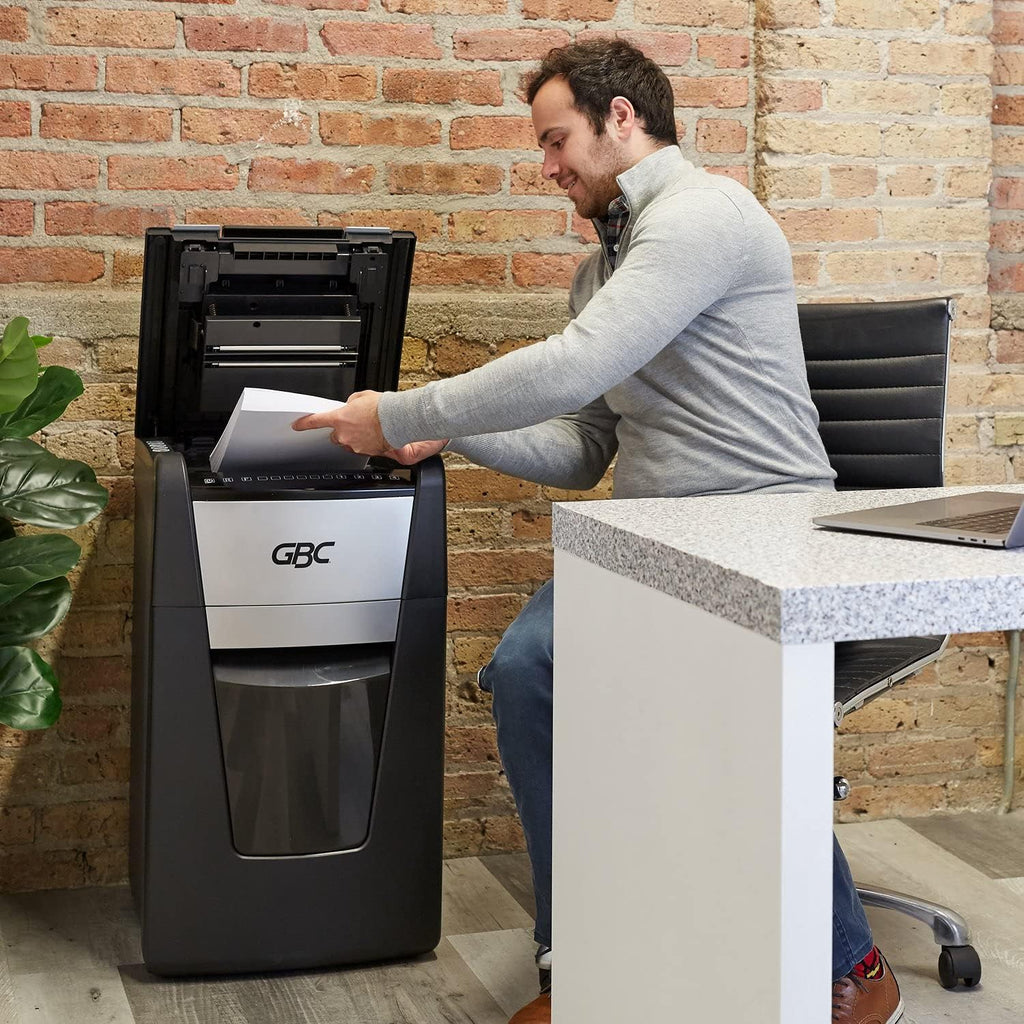 Paper Shredder, 300 Sheet Capacity, Super Cross-Cut J4946