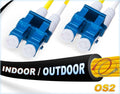 7M OS2 LC LC Fiber Patch Cable Indoor/Outdoor Duplex 9/125 Singlemode Jumper G4882