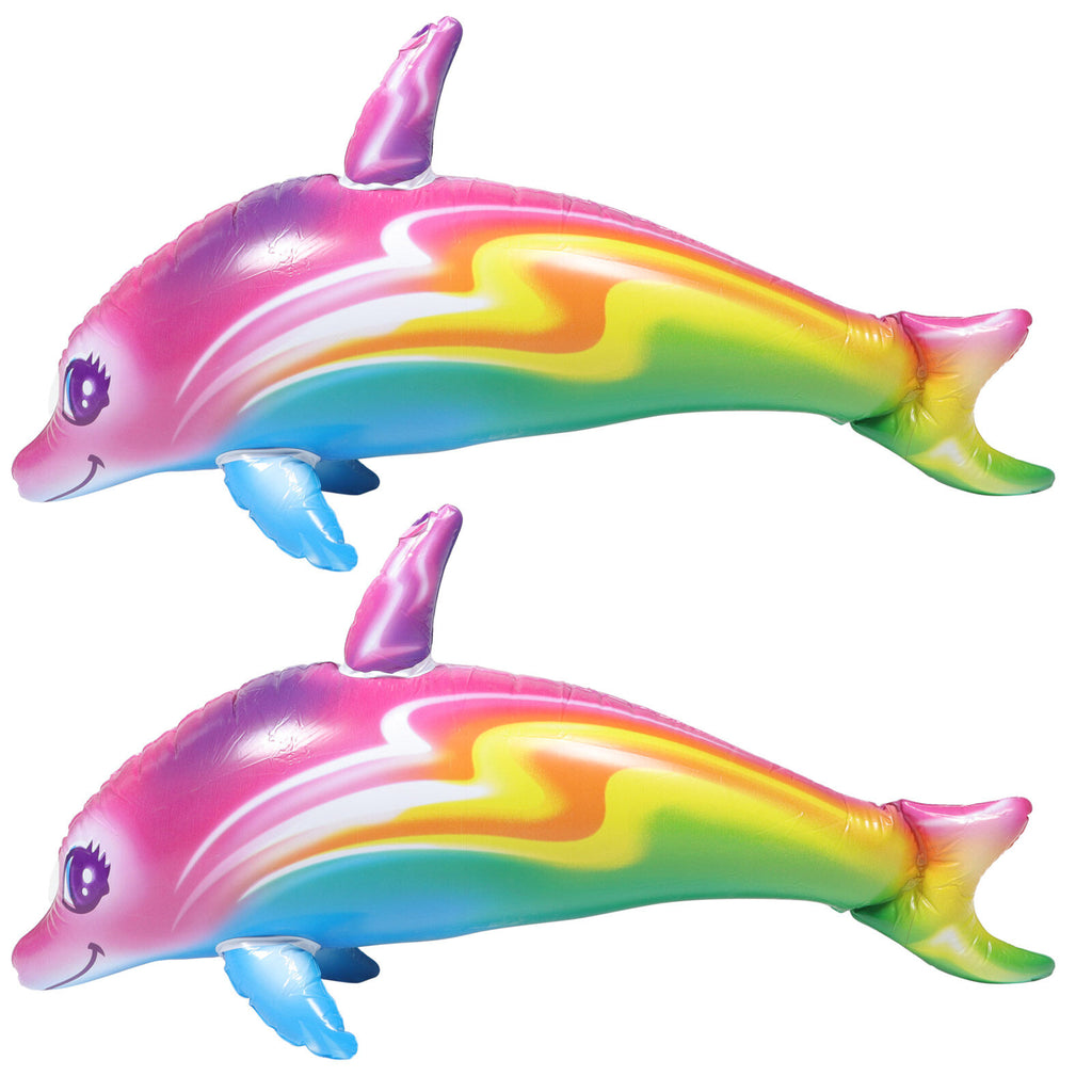 2pcs Big Inflatable Dolphin Toys K1281