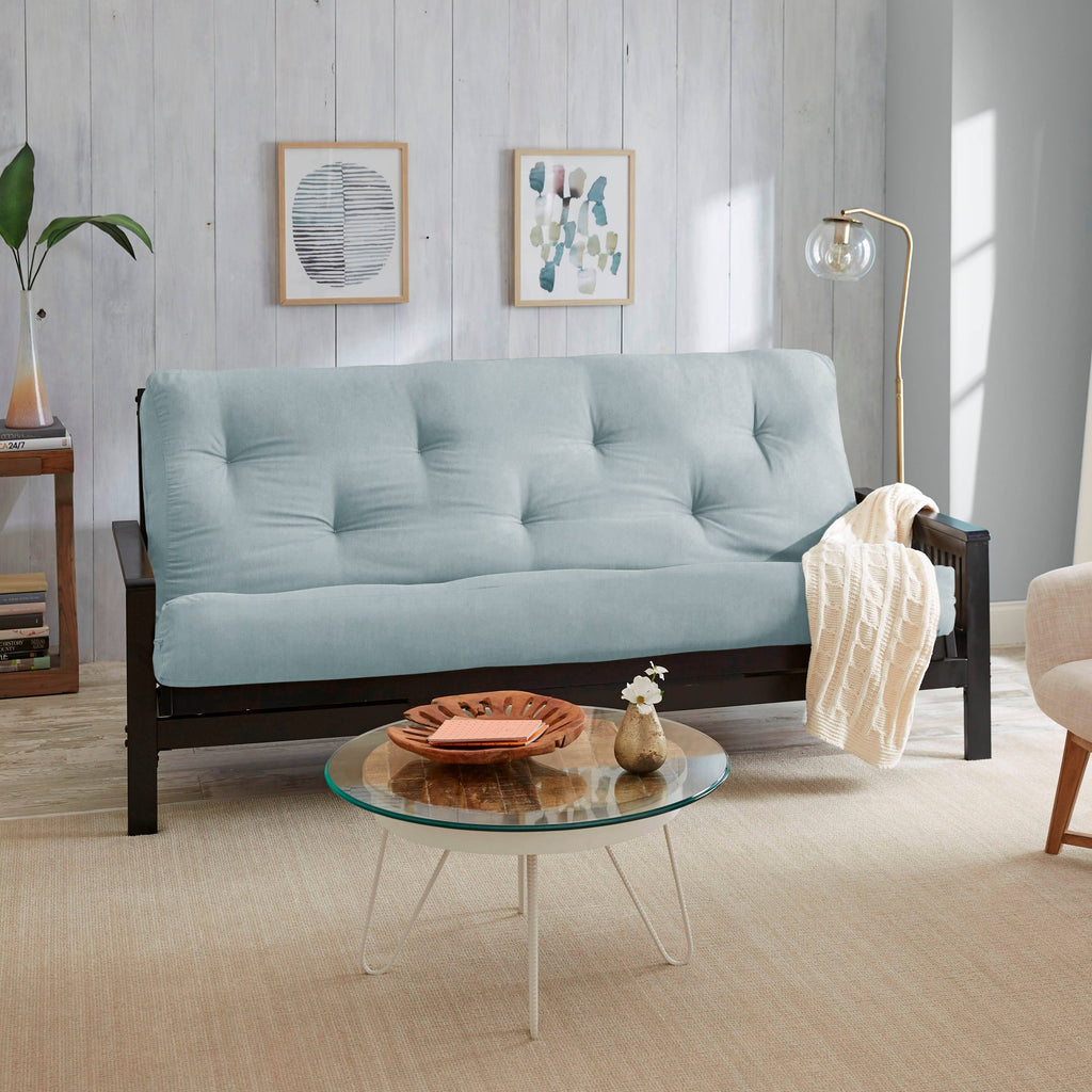 Red Cotton Queen 6-Inch Futon Mattress N880