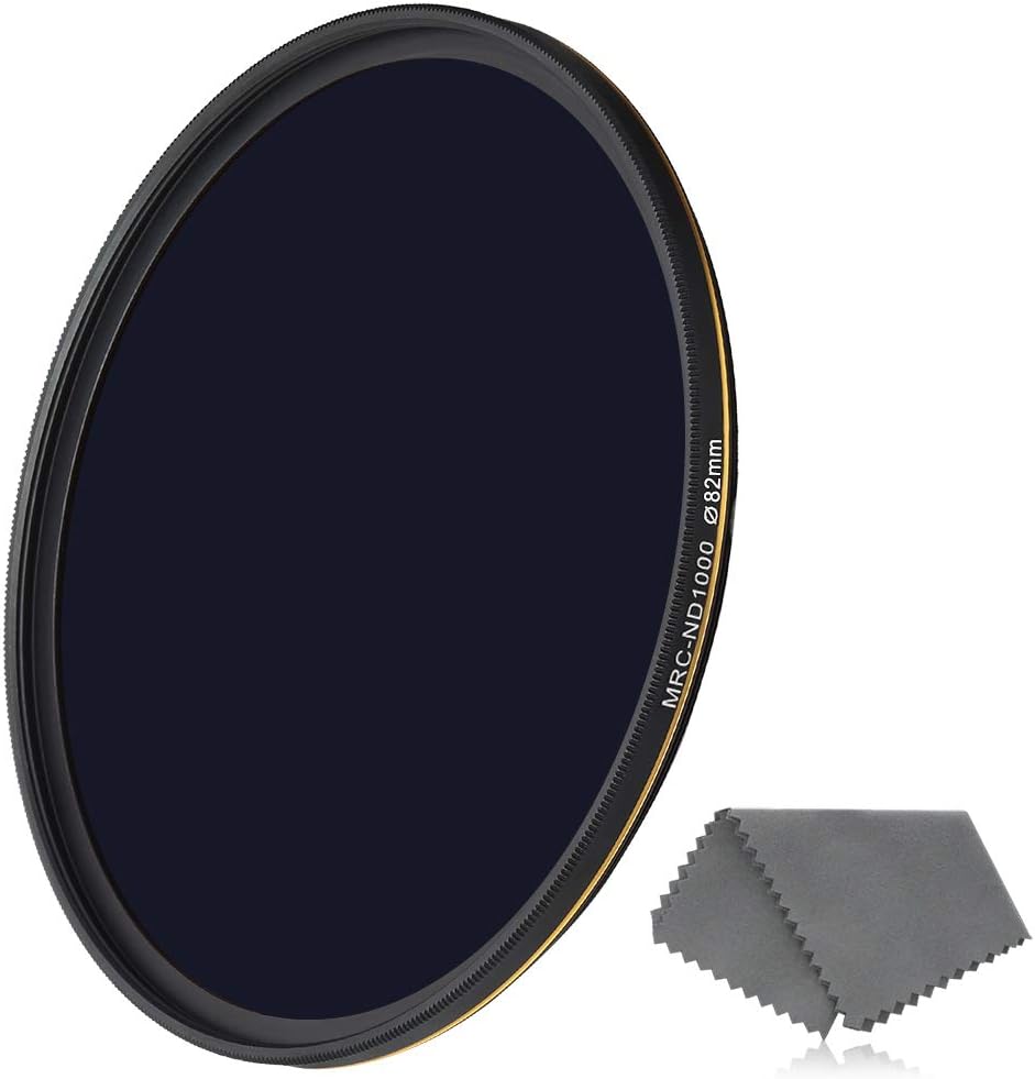 82mm ND 1000 10 Stop Neutral Density Filter W5615