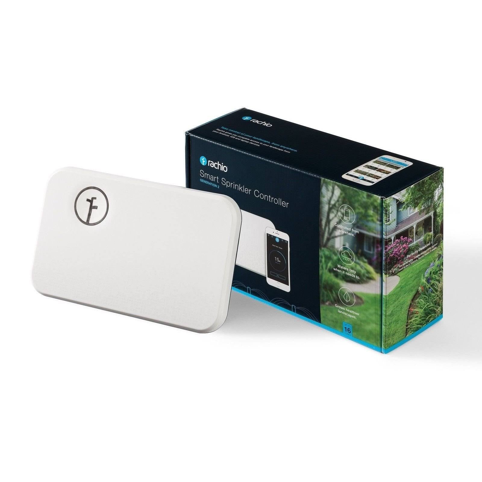 16 Zone Smart Sprinkler Controller, White L31102