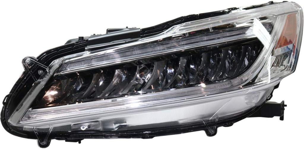 Passenger Side LED Headlight Assembly for Honda Accord Sedan I24211