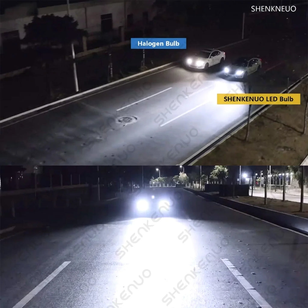 H9 High Beam H11 Low Beam Bulbs 4pcs I782061