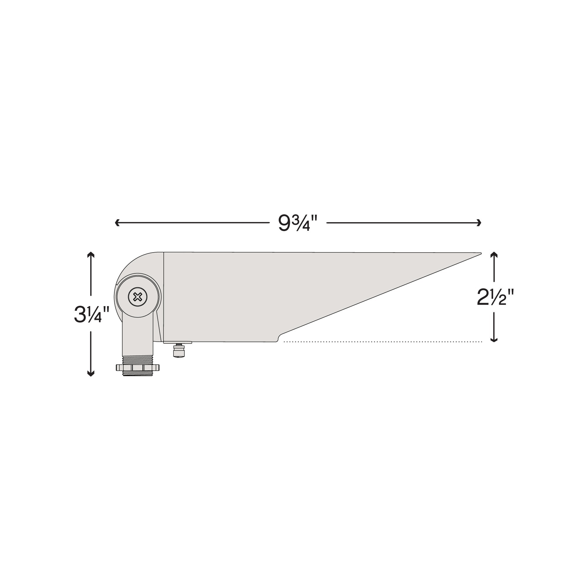 Bronze LED Spot Light P753