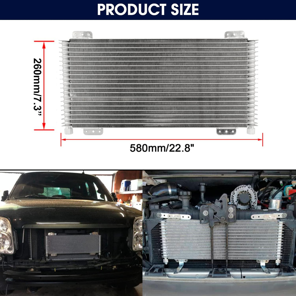 Plus Engine Transmission Oil Cooler Set With Mounting Hardware M9494