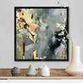 Black Float Frame Canvas Art - 16 x 16 S8373