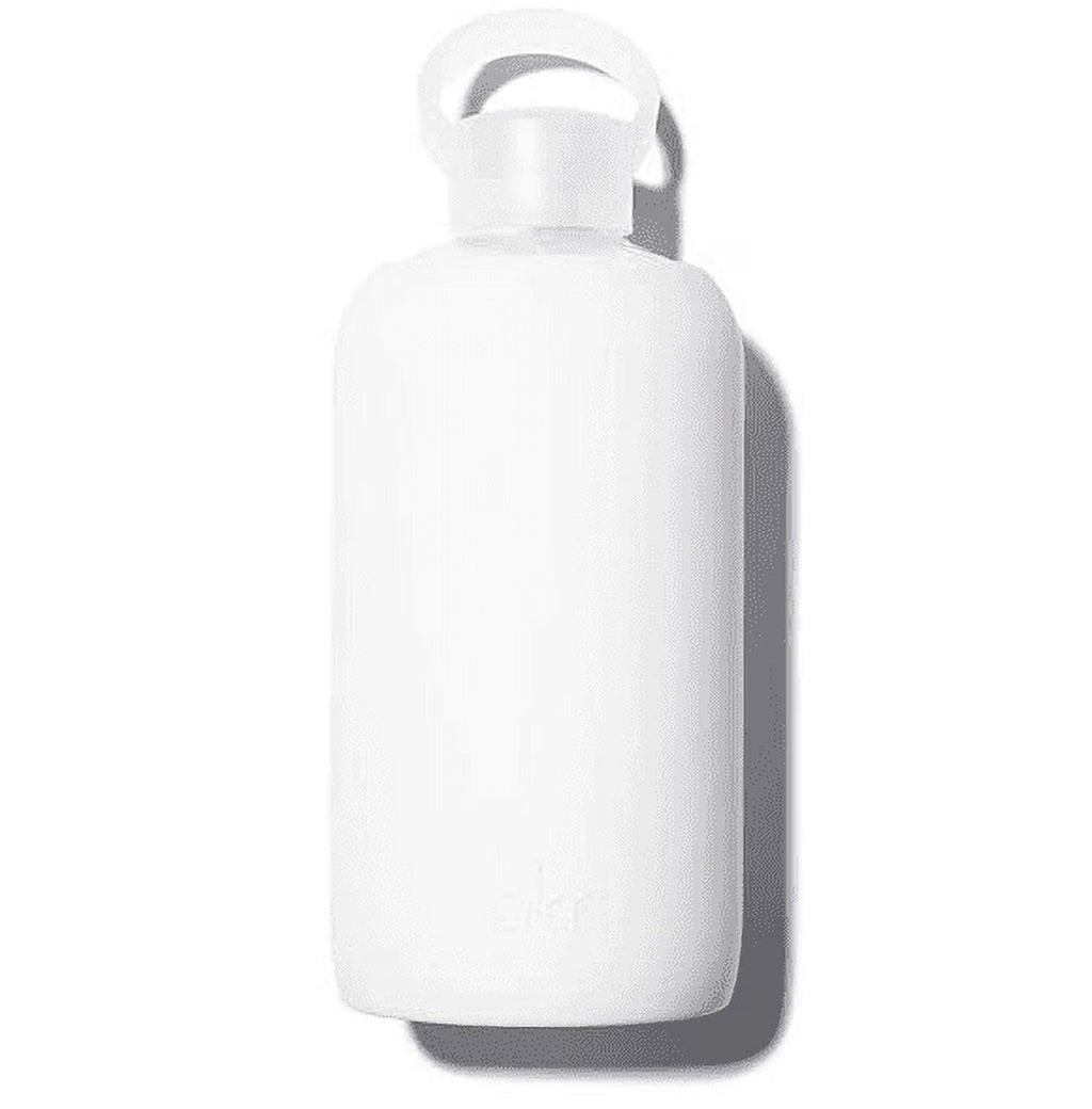 16oz Glass Water Bottle with Removable Silicone Sleeve I4895