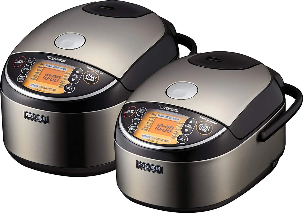 5.5 Cup Stainless Black Rice Cooker M8988