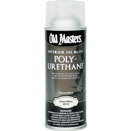 Semi Gloss Interior Polyurethane Oil Base Spray Y1960