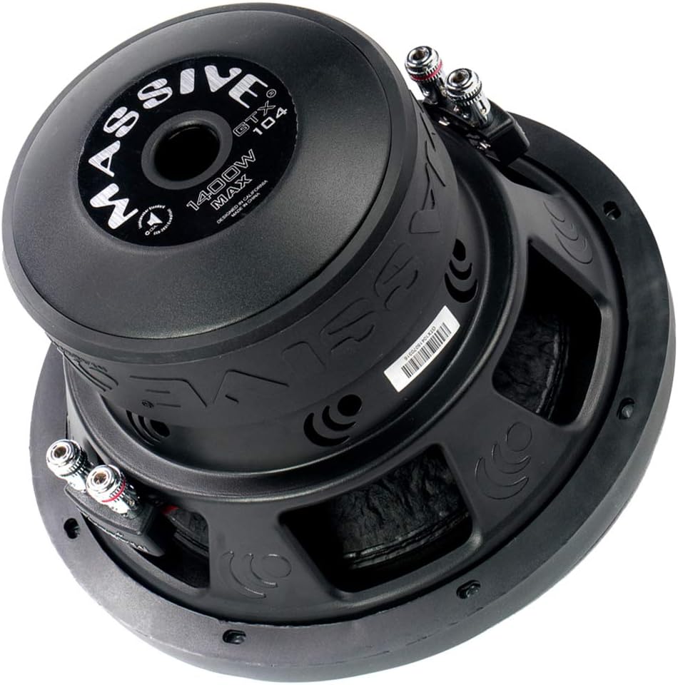 10 Inch Car Audio Subwoofer 700 Watt RMS Dual 2 Ohm N8357