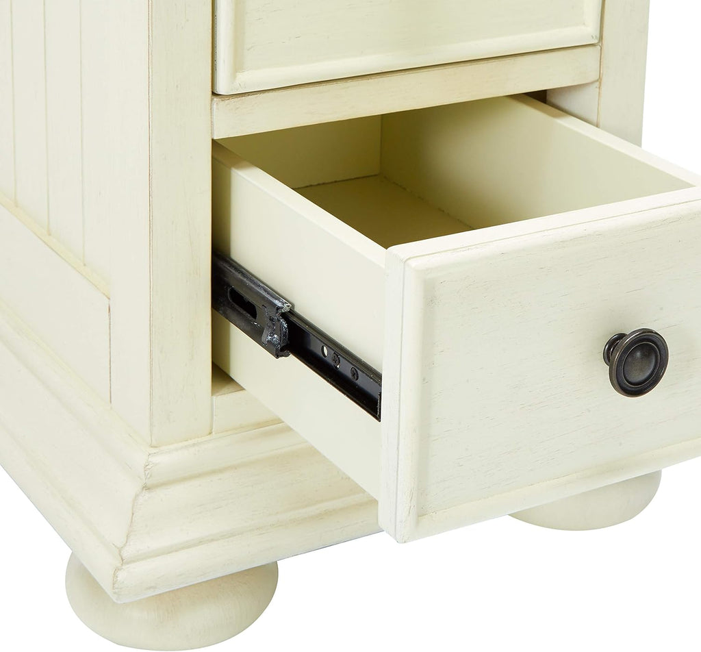 White Accent Chest Cabinet Q22721