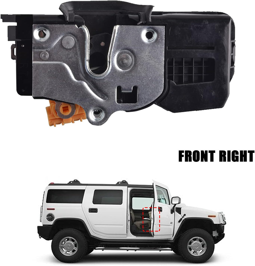 Power Door Lock Actuator Motor Front Right Passenger Side Pack of 2 Y944