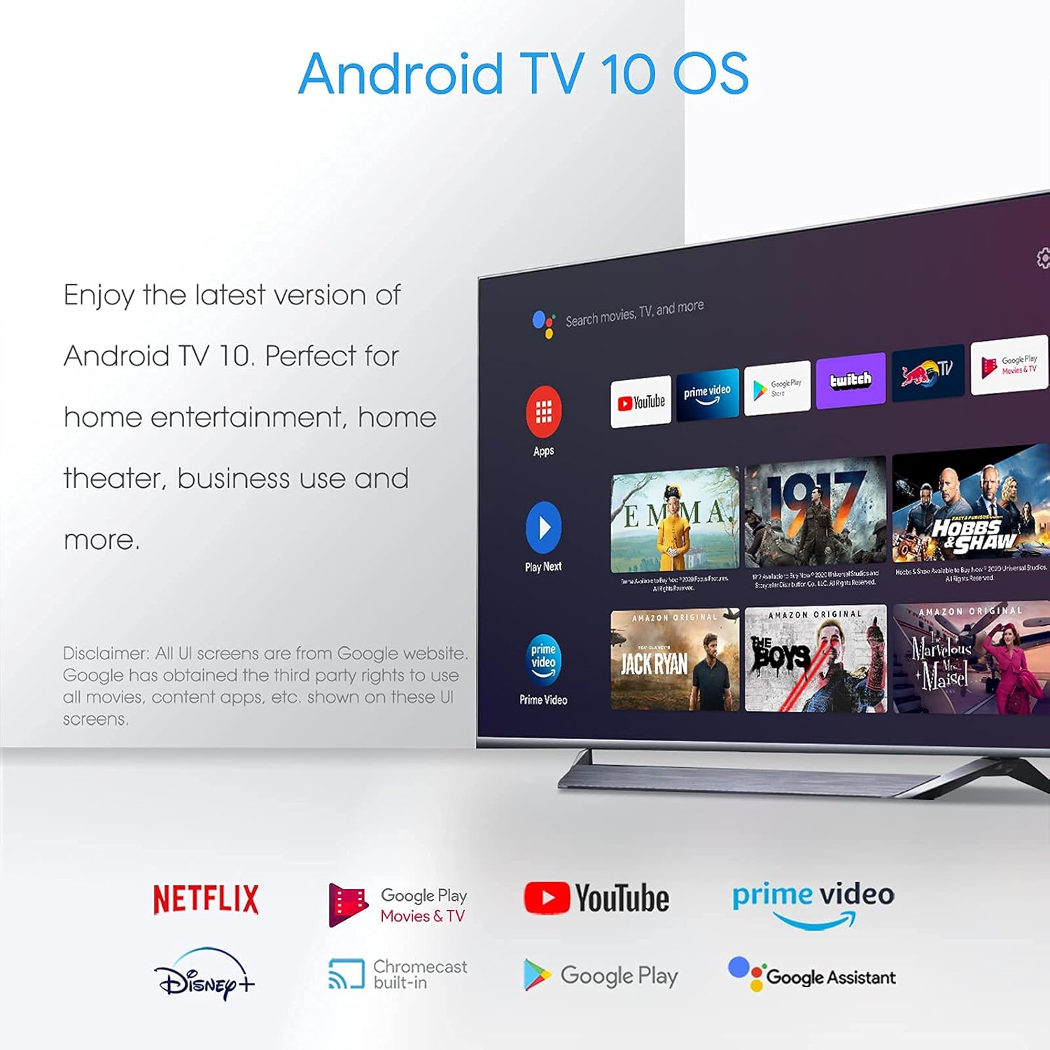 2GB 8GB Android 10.0 TV Box with 4K HDR WiFi T97399