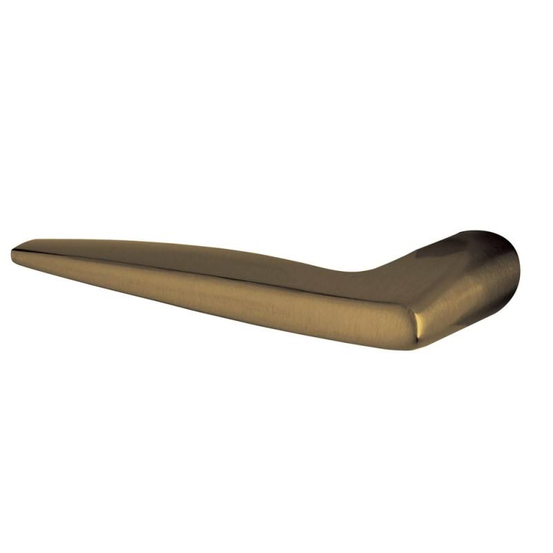 Satin Brass and Black Single Left Handed Lever Only B27641