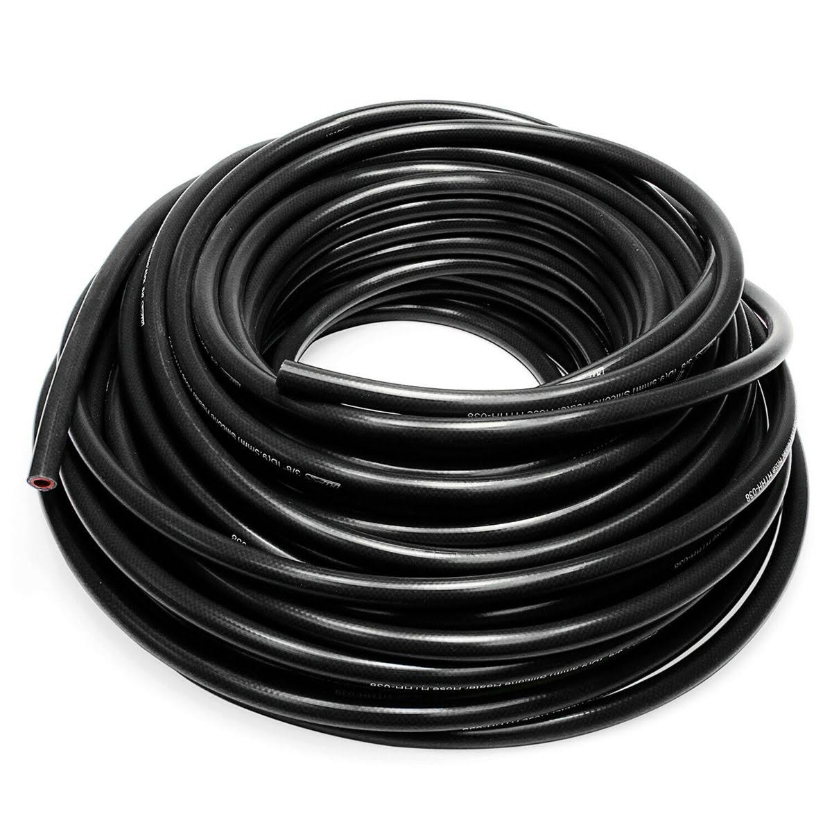 Reinforced Silicone Heater Hose Black 100 Feet S74228