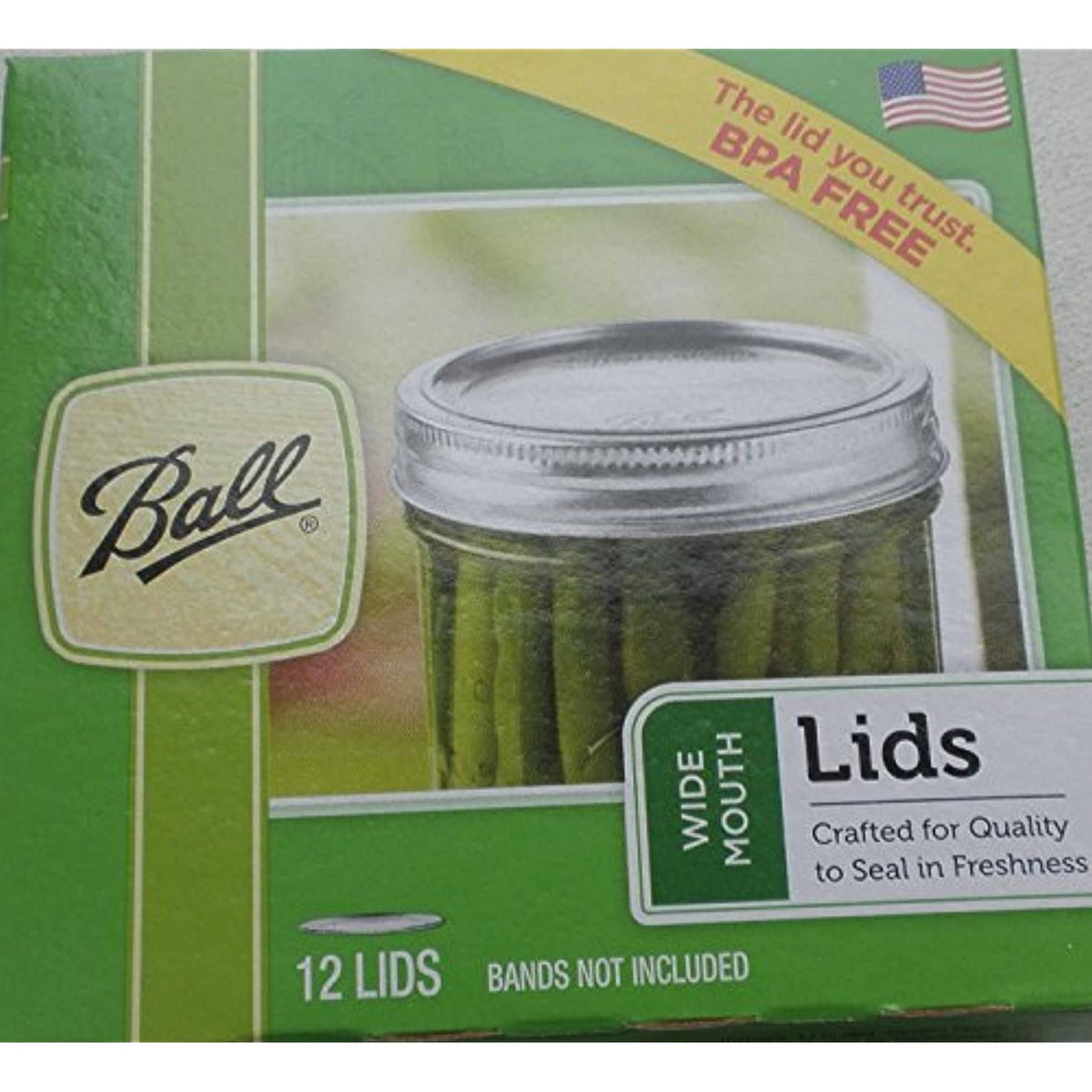 72 Wide Mason Jar Canning Lids M111250