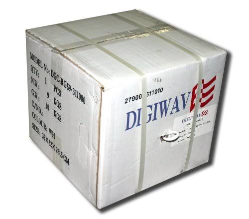 RG59 Coaxial Cable 1000-ft White N652329