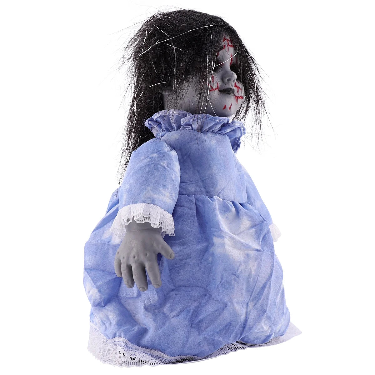Halloween Voice-activated Induction Glowing Walking Doll T626884