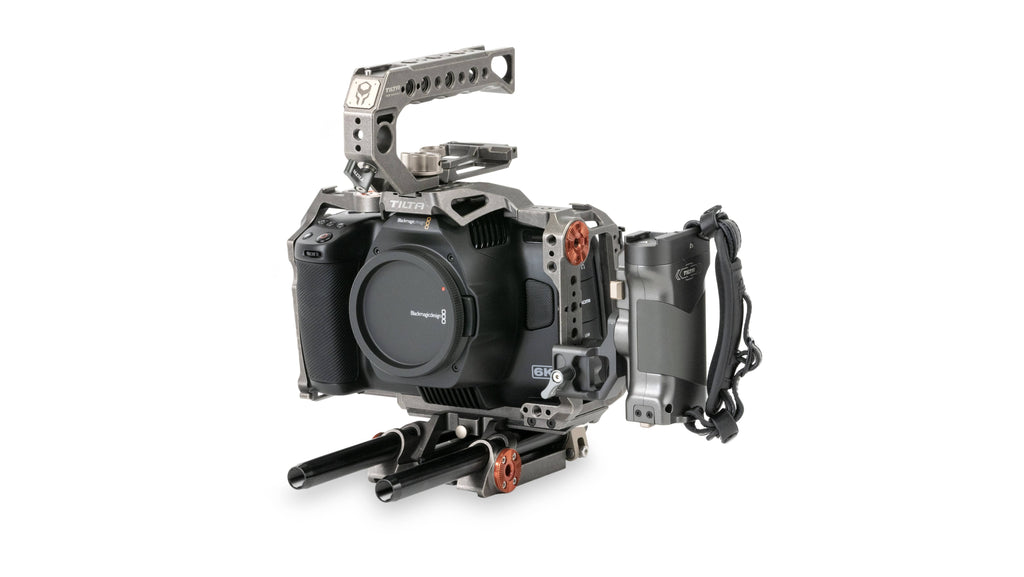 Tactical Gray Full Camera Cage Kit for BMPCC 6K Pro Y750675