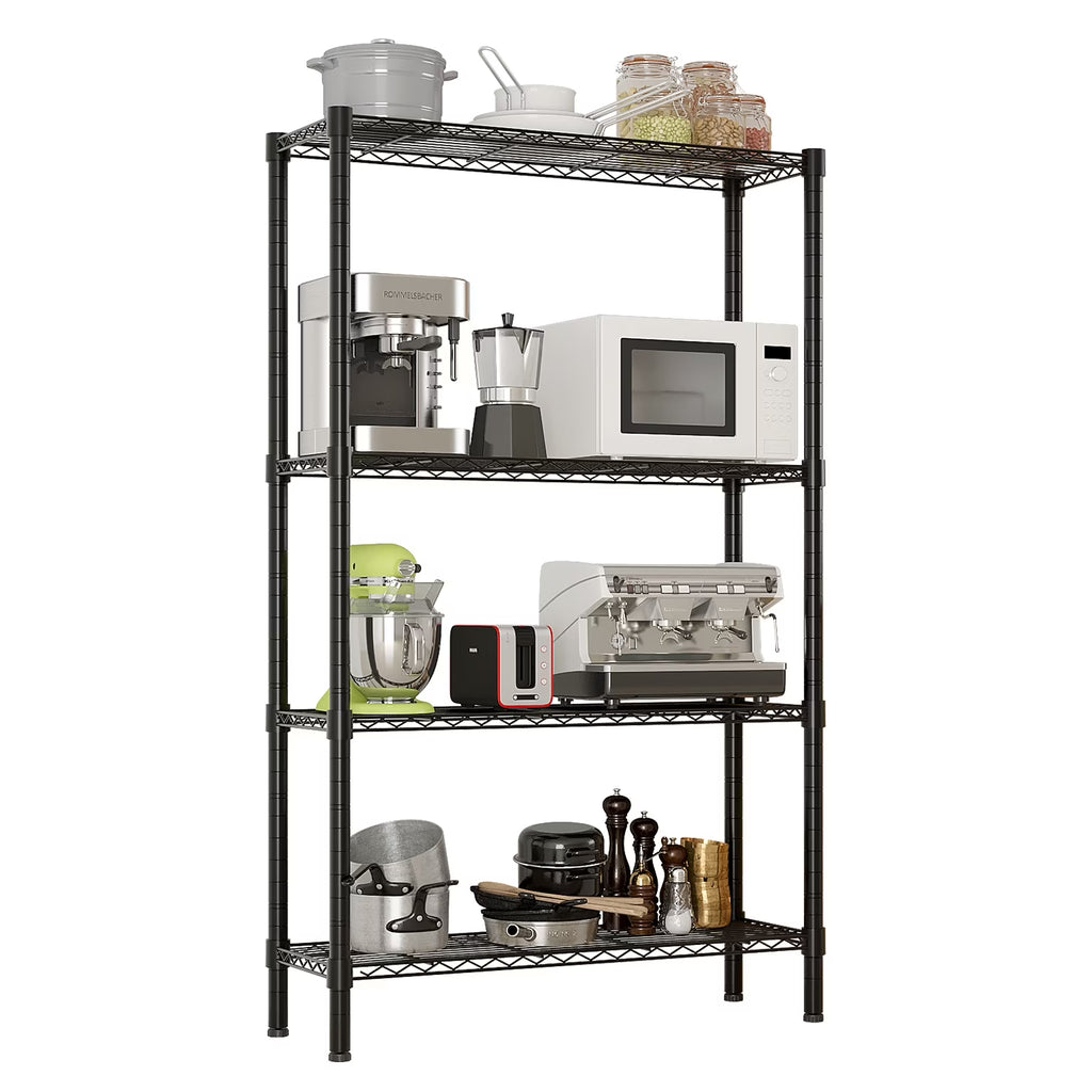 Black Steel Storage Rack S446810
