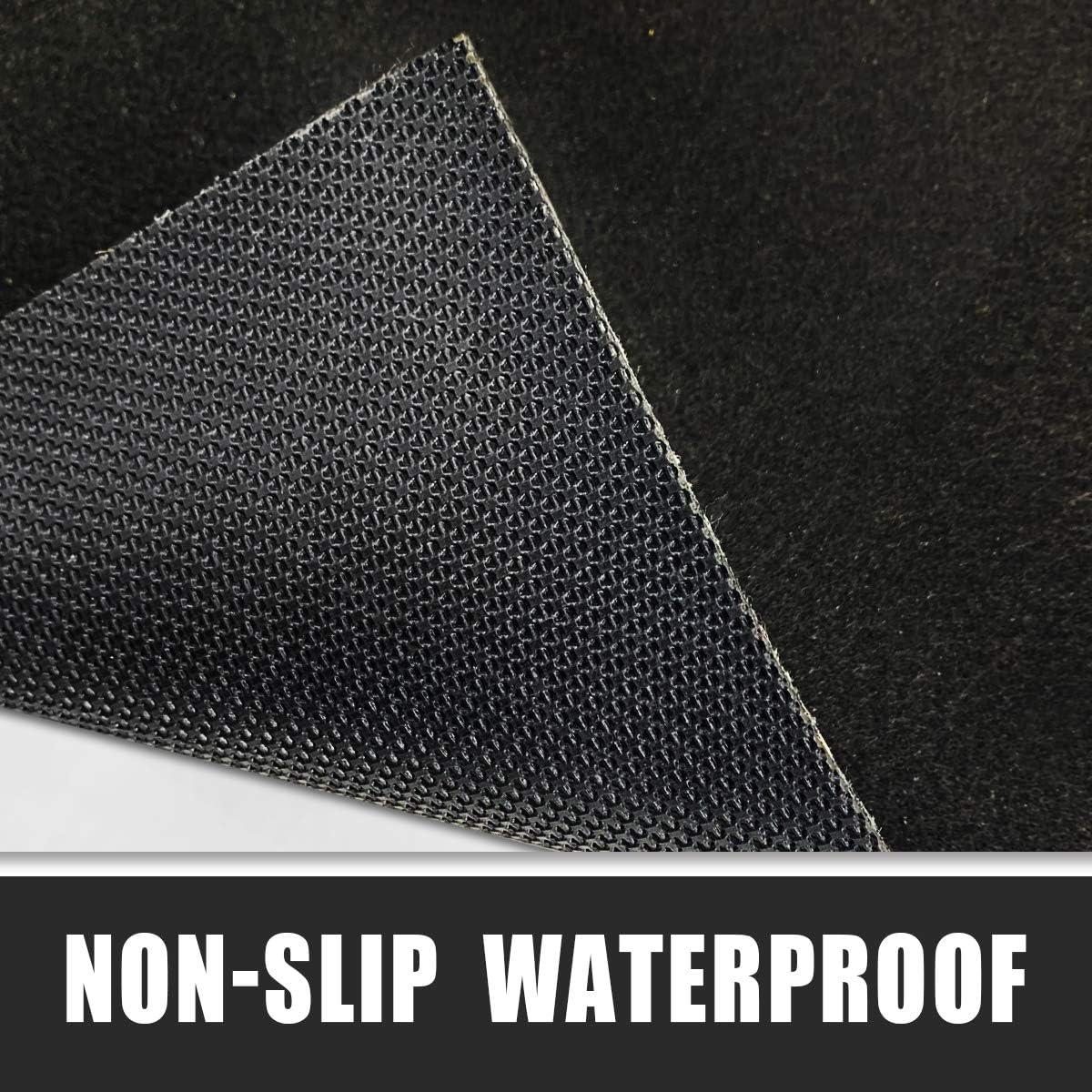Absorbent Oil Mat Garage Floor Mat, Reusable, Washable, 7.4 ft x 20 ft N444