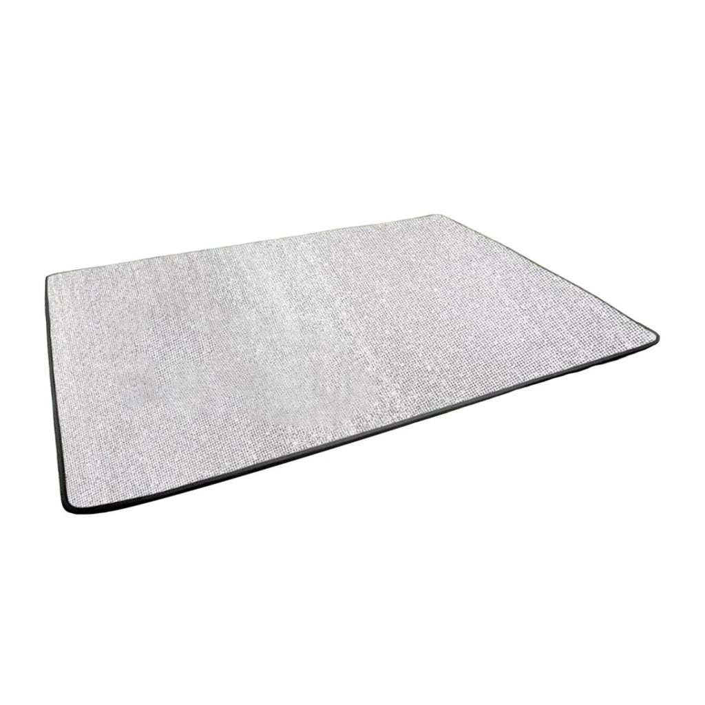 Camping Mat Aluminum Foil Sleeping Mattress Pad Waterproof Folding Insulation Foam Sleeping Mat 200cmx300cmx0.5cm C296521
