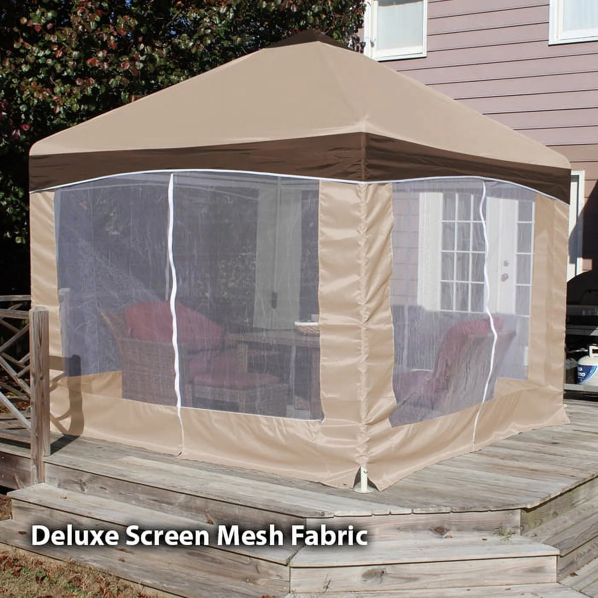Caramel Crème 4-Leg Gazebo G4500