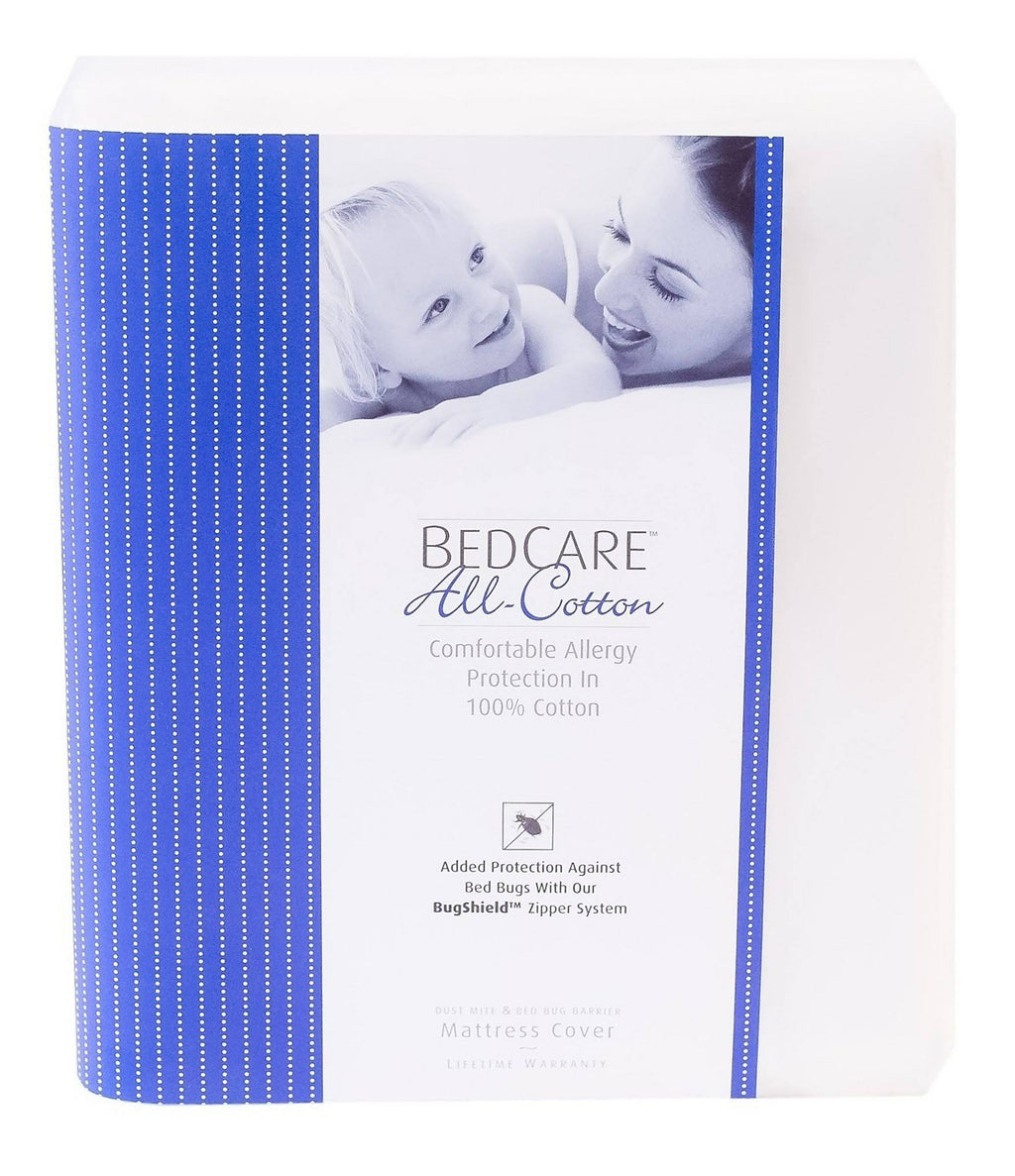 White California King 9 in Deep All Cotton Mattress Cover J114535