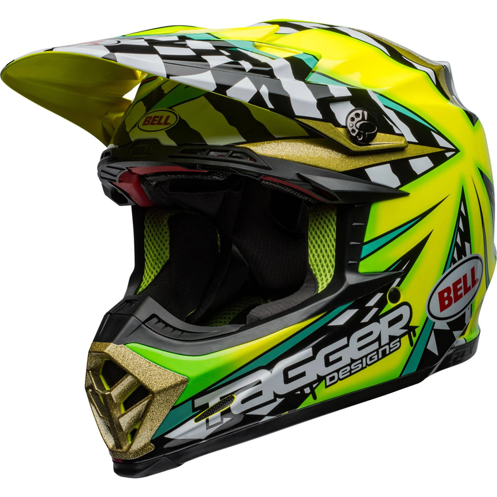 Green/Black/White Carbon Flex Helmet K53452