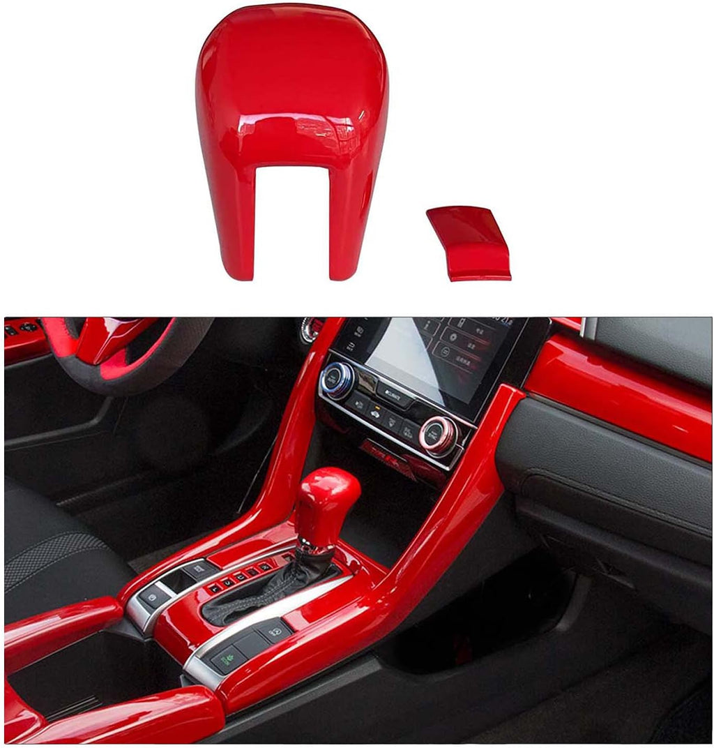 Black Carbon Fiber Gear Shift Knob Cover B15282