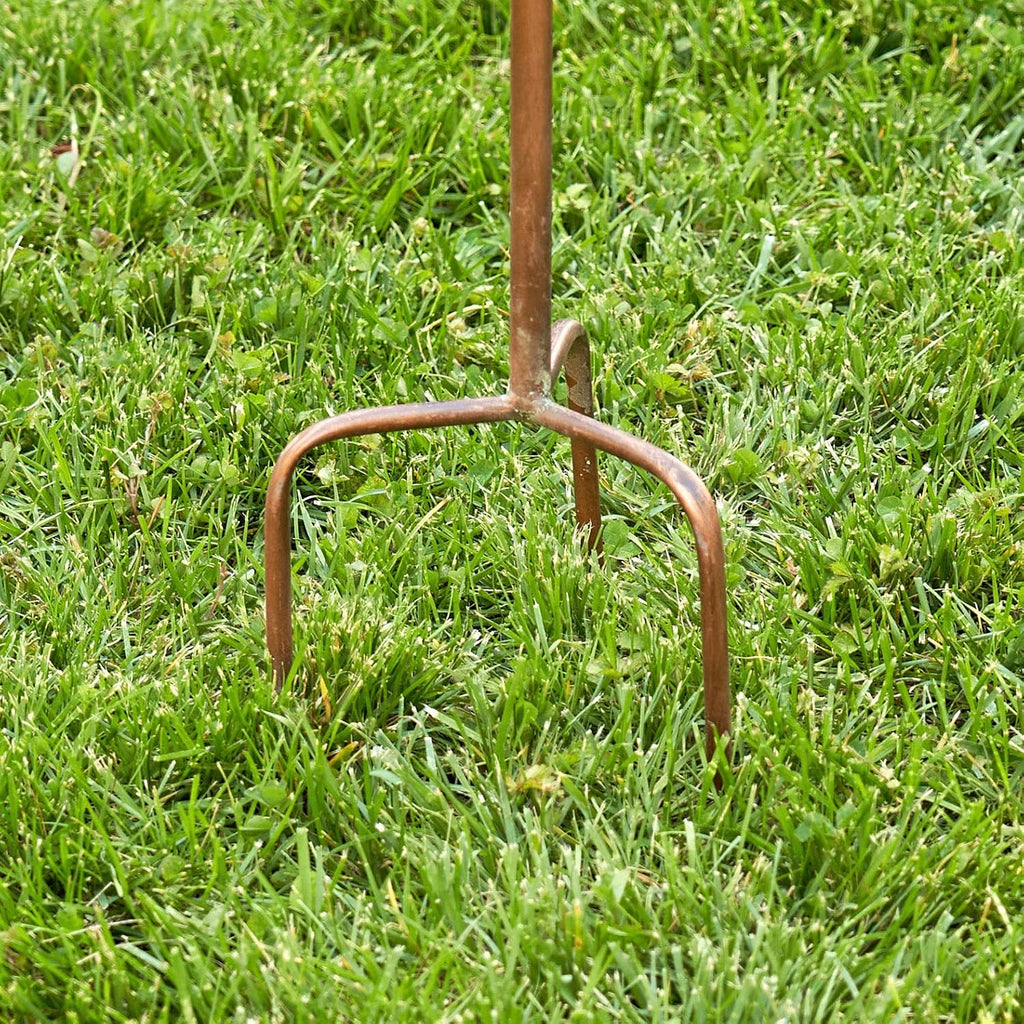 Large Copper Colored Multi-Birdhouse Stakes C806