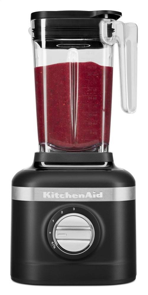 Black Matte 3 Speed Blender with 2 Personal Blender Jars E7519