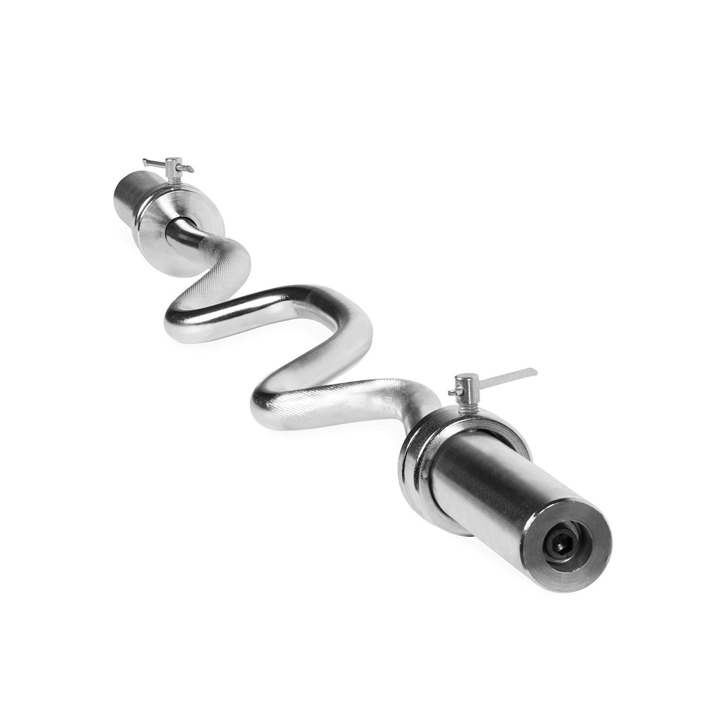 Chrome Olympic Super Curl Bar X96505