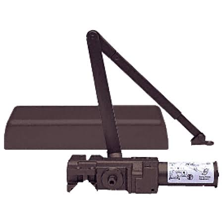 Dark Bronze Adjustable Cast Iron Surface Mount Door Closer Z74104