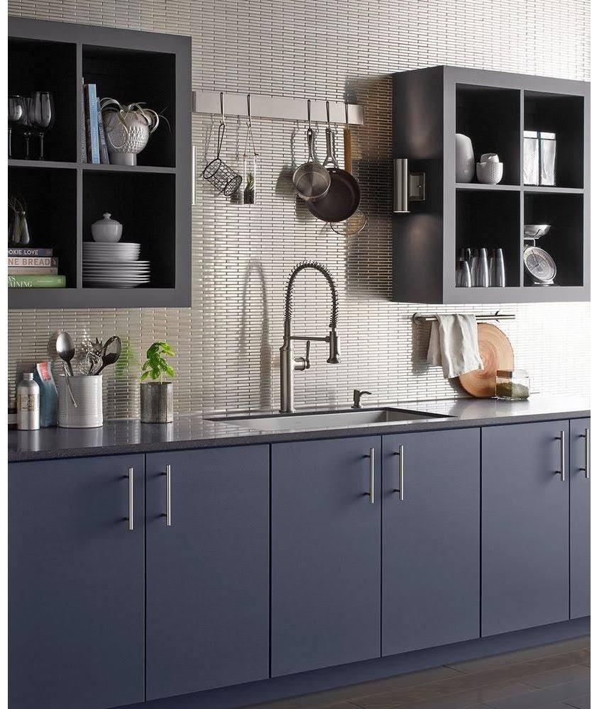 Kohler Kitchen Faucet Pull-Down Sprayer Single Handle Vibrant Stainless Q841176