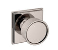 Polished Nickel Half Dummy Cabinet Knob N32363