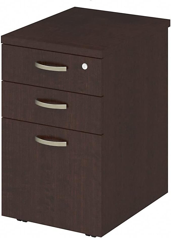Mocha Cherry Mobile File Cabinet Z80332