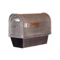 White Curbside Mailbox with Paper Tube G69736