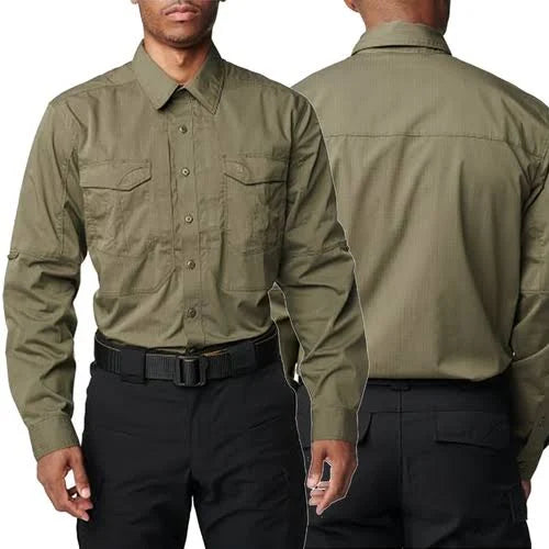 Green Long Sleeve Shirt Z7868