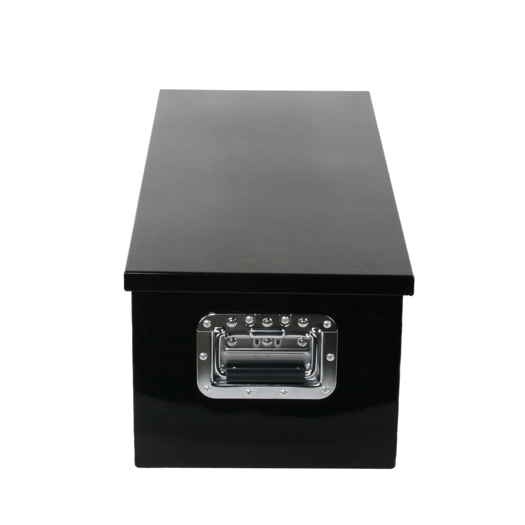 Black Aluminium Tool Box with Lock L6230