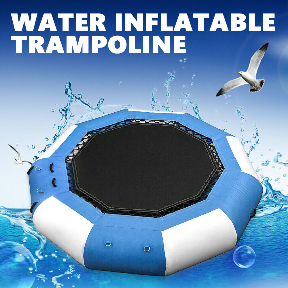 Blue Inflatable Water Trampoline N96307