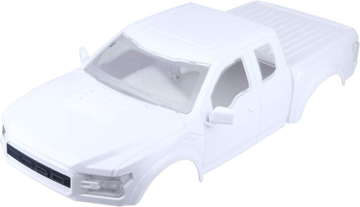 White ABS Raptor Hard Body Car Body Shell for 1/10th RC Crawler Cars G3411