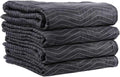 Moving Blanket 80 x 72 Inches Black Polyester (4) H5567