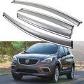 Car Window Visor Vent Shade Deflector Sun/Rain Guards Pack of 2 R267206