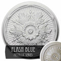 21x22OD x 2x22P Hand-Painted Ceiling Medallion J3741