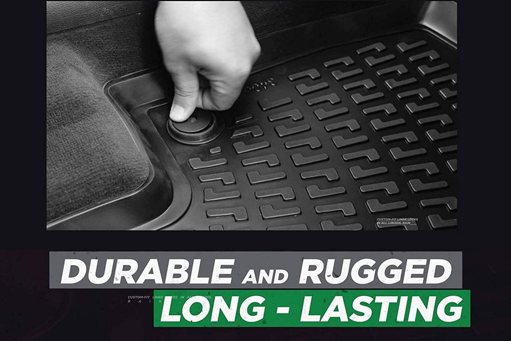 Cargo Liners Compatible with Hyundai Accent Sedan 2012-2017 Pack of 2 S7157
