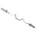 Chrome Olympic Super Curl Bar X96505